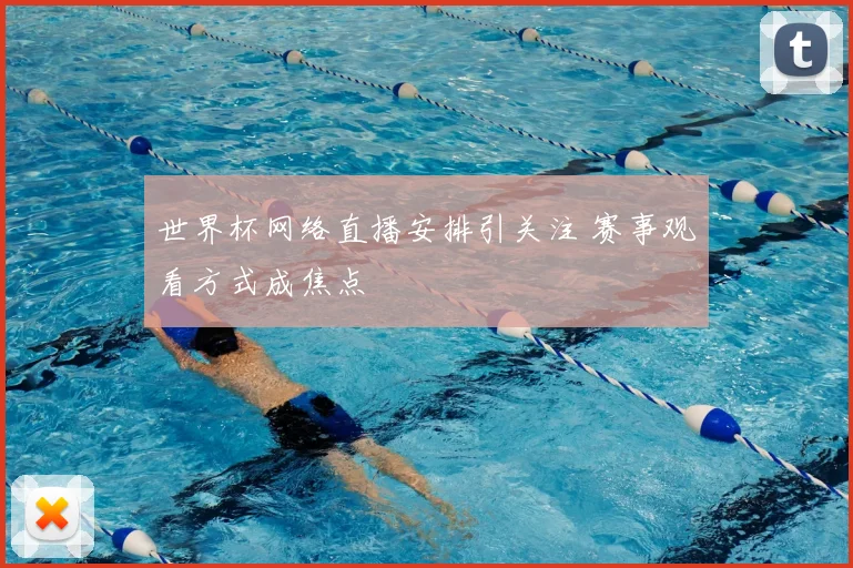 世界杯网络直播安排引关注 赛事观看方式成焦点